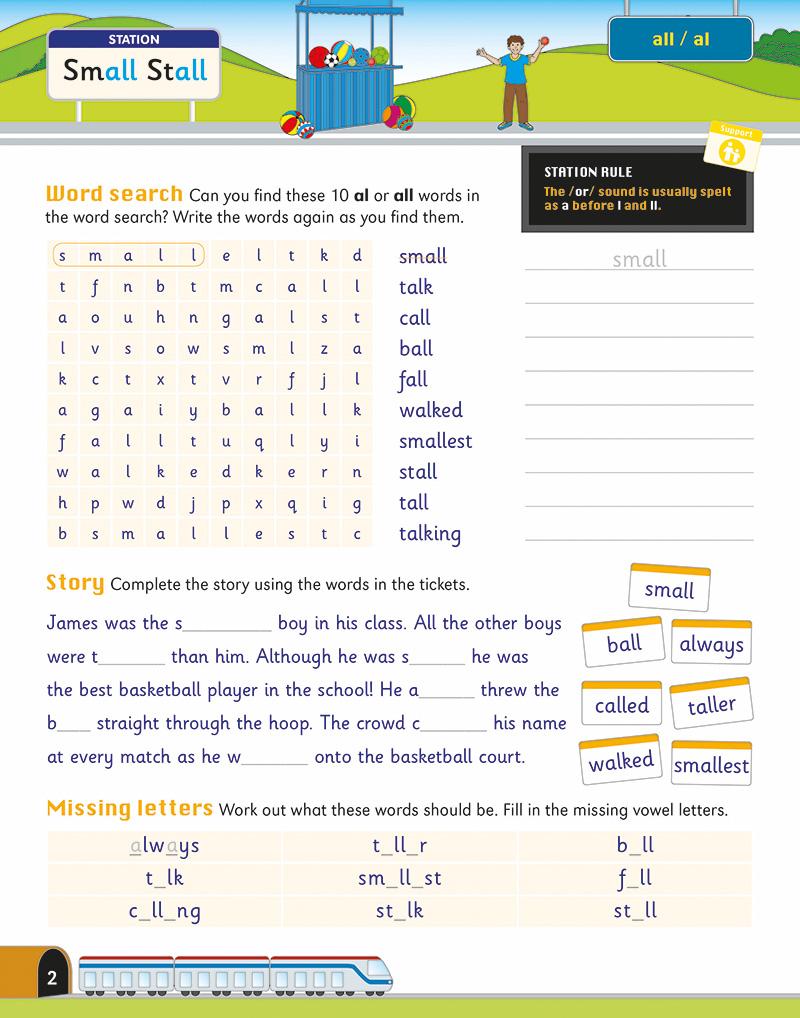 Spelling Activity Book 4 – Letterland Australia (Edsource)