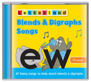 Blends & Digraphs Songs (CD)